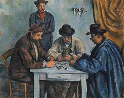 The Card Players (1892-1893) Metropolitan Museum of Art Paul Cezanne